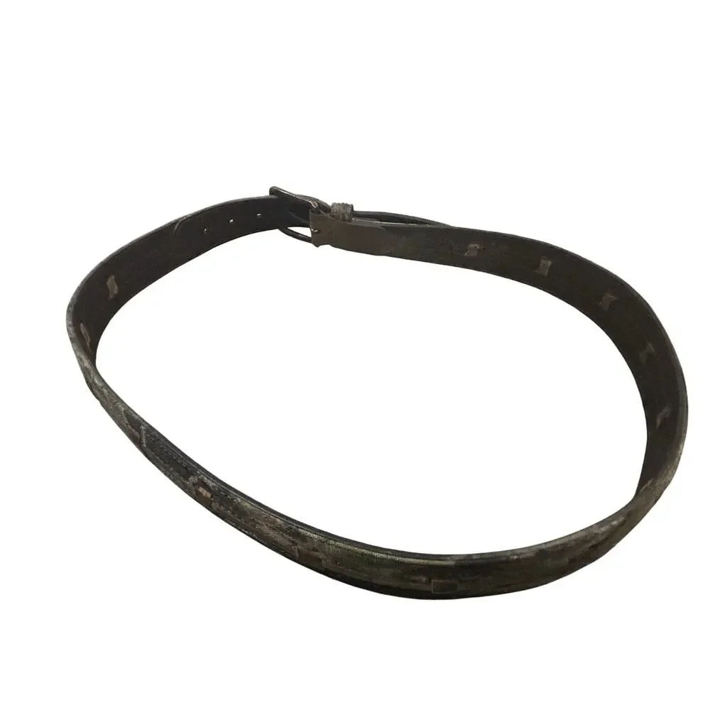 Camo Leather Belt Men's size XL 42-44